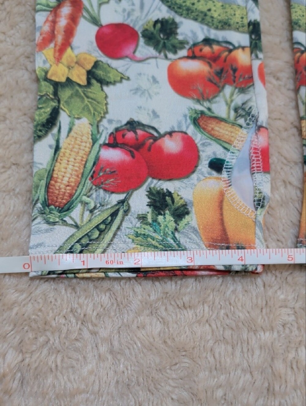 Adult Gardening Sleeves Vegetable Print - Colorful Garden Pattern (Large) - Picture 5 of 8